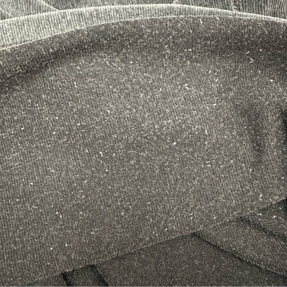 J. Jill Corded Velvet Long Sleeve Mock Neck Stretch Dress, Size S, Gray - Picture 7 of 7